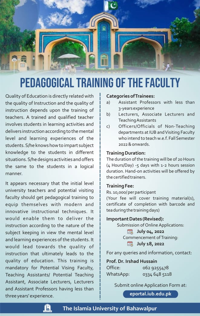 pedagogical-training