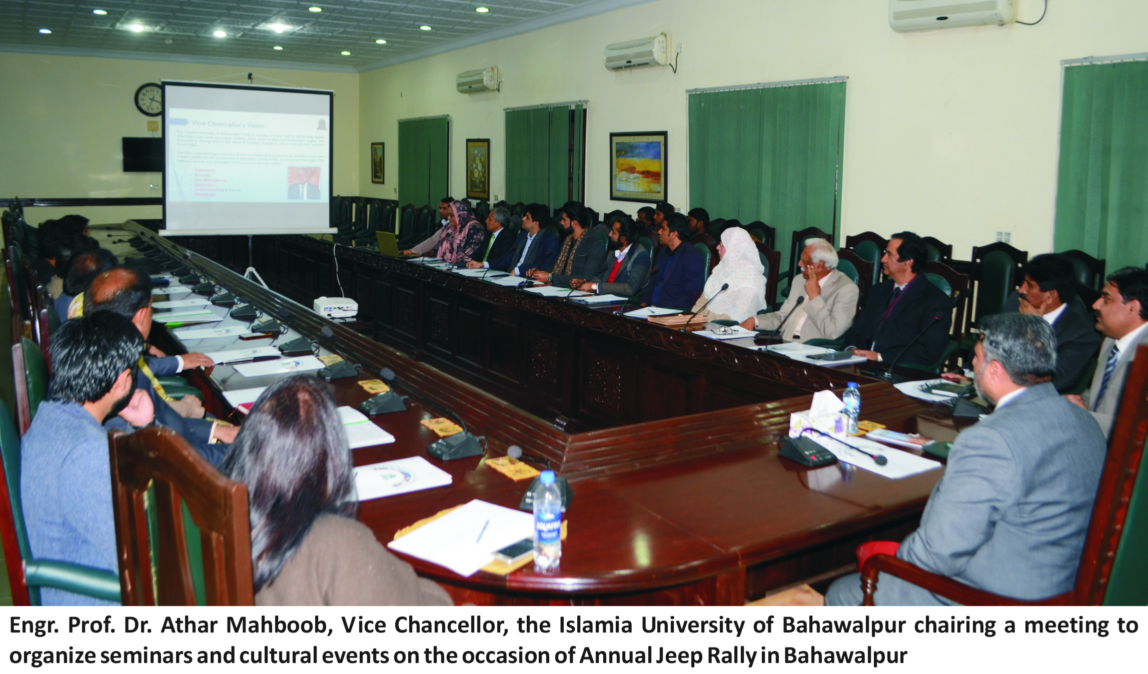 Cholistan Culture meeting at IUB