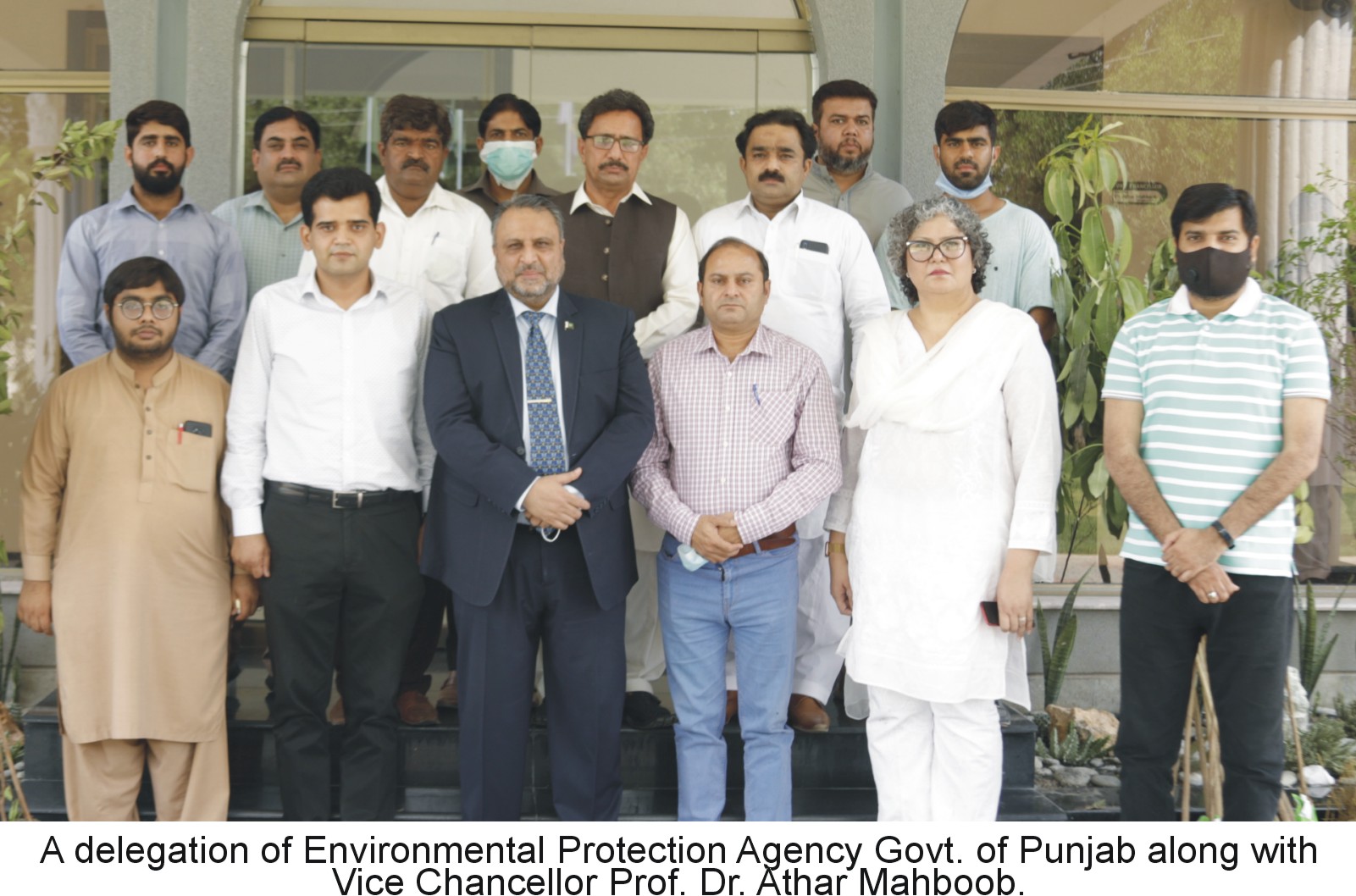 Environmental protection agency visit IUB
