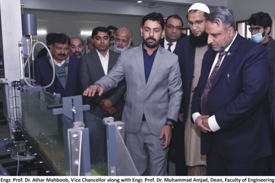 WVC Inaugurated the state-of-the-art laboratory in the Department of Civil Engineering, Faculty of Engineering