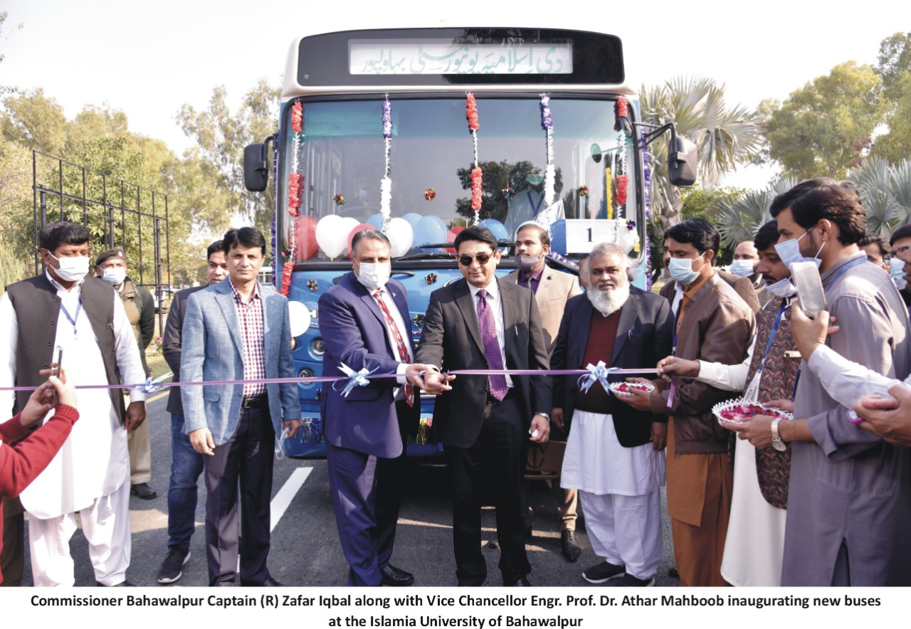 Inaugration of new buses