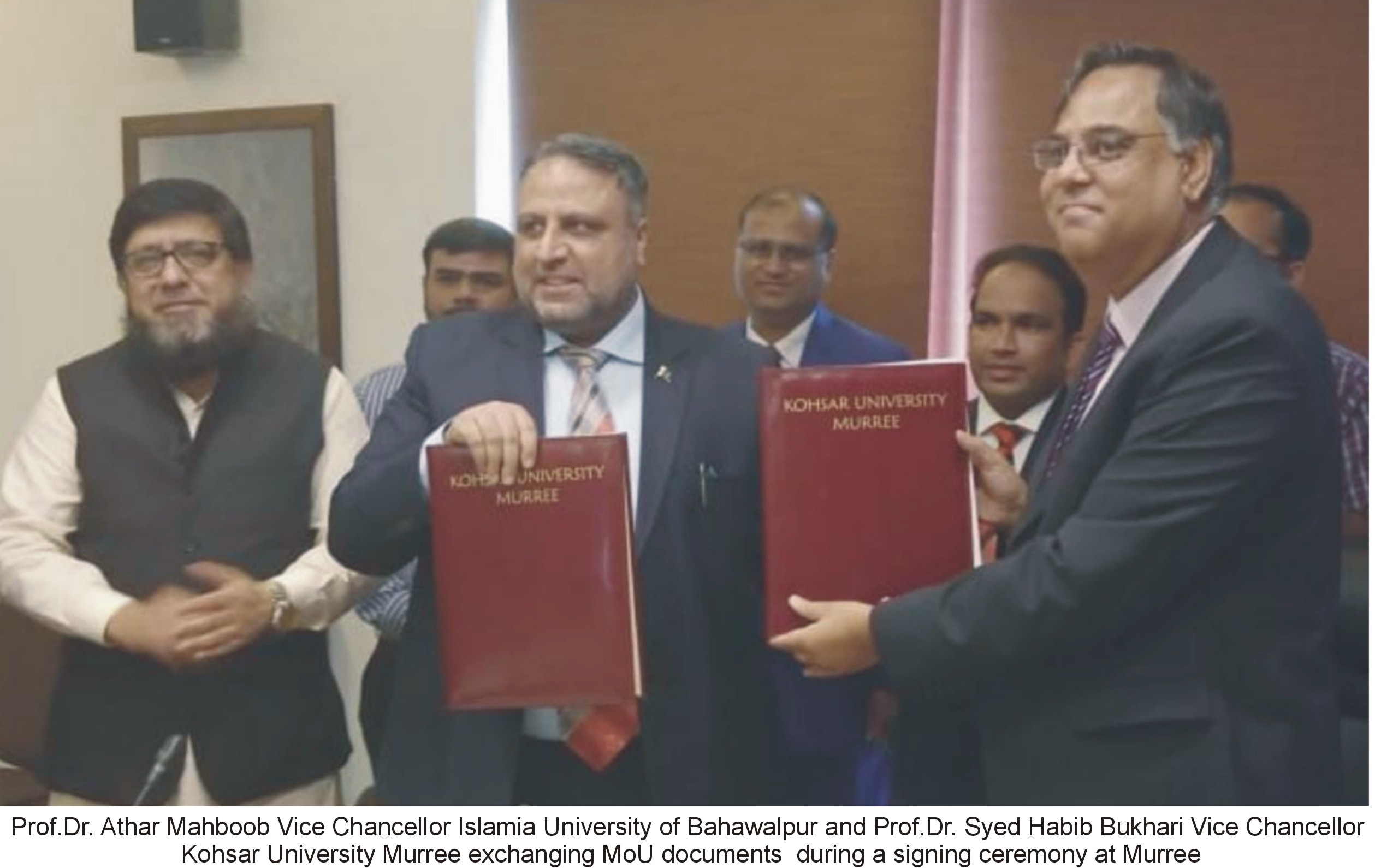 MoU between IUB & Kohsaar University at Murree