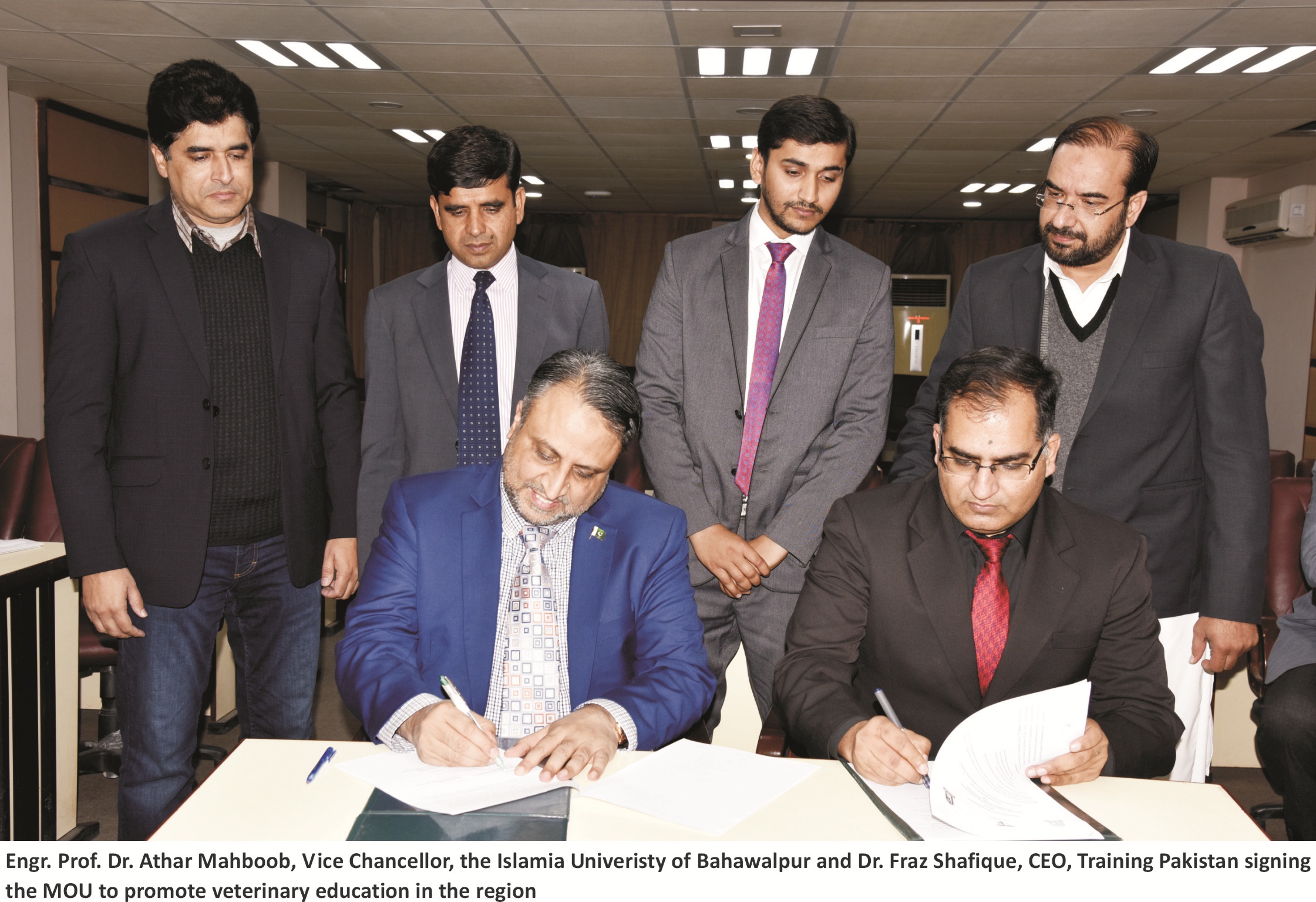 MOU Signing Ceremony of Veterinary-1