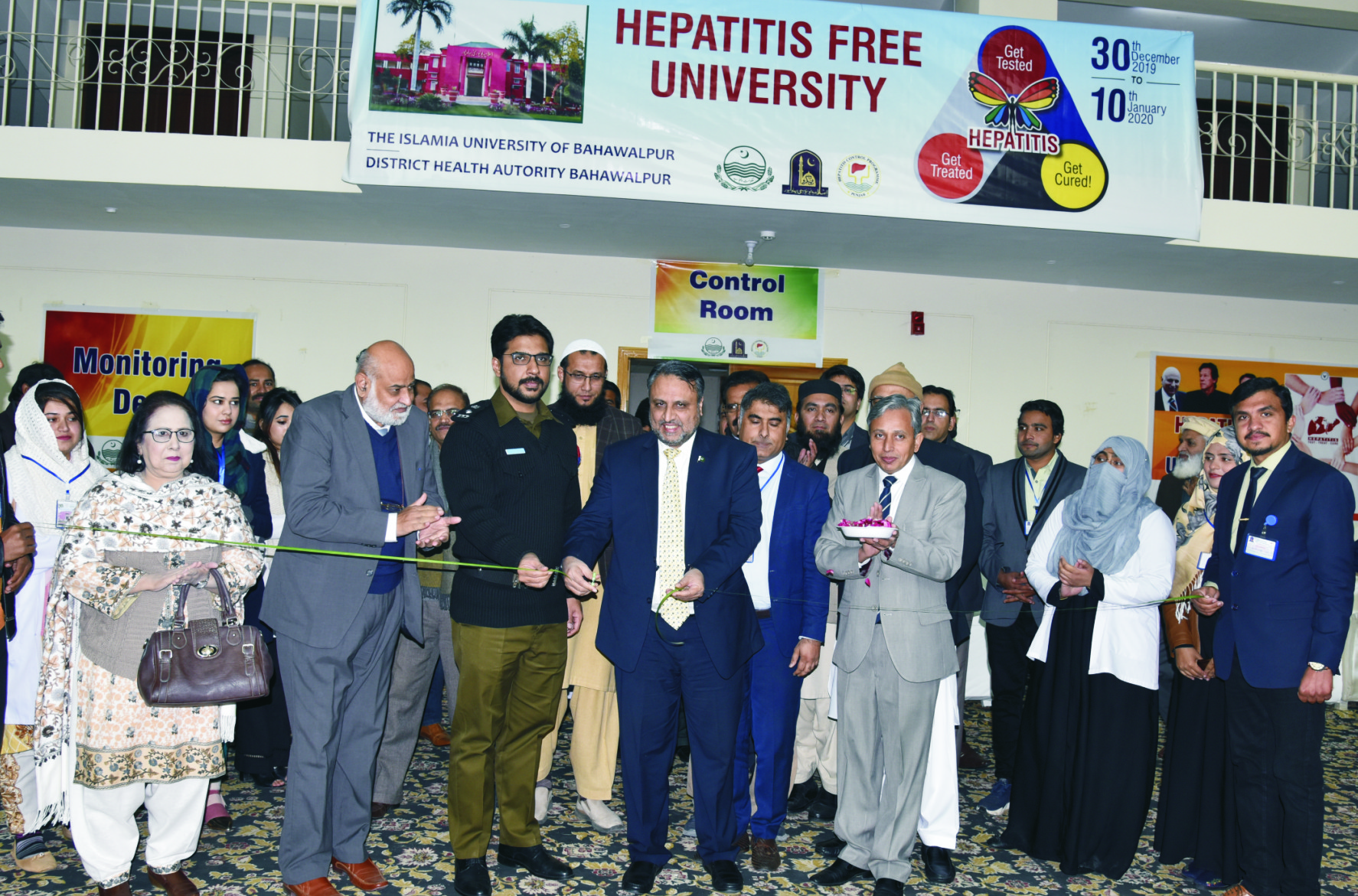 Mega Campaign to make IUB, the First Hepatitis Free University of Pakistan begins
