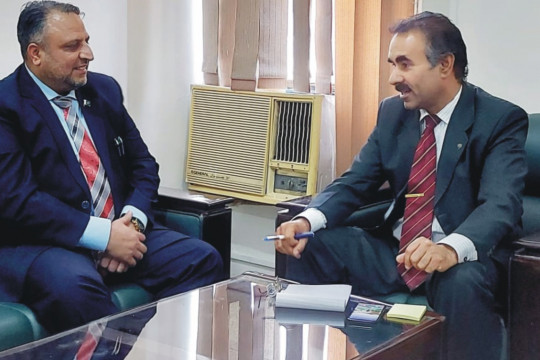 Vice Chancellor IUB visited the Head Office of Pakistan Oil Seed Development Board Islamabad