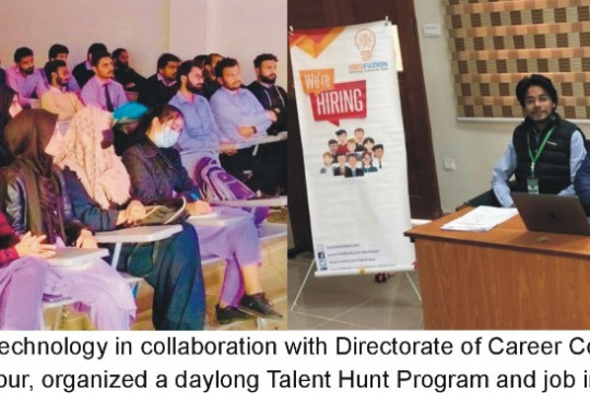 A daylong Talent Hunt Program held at IUB