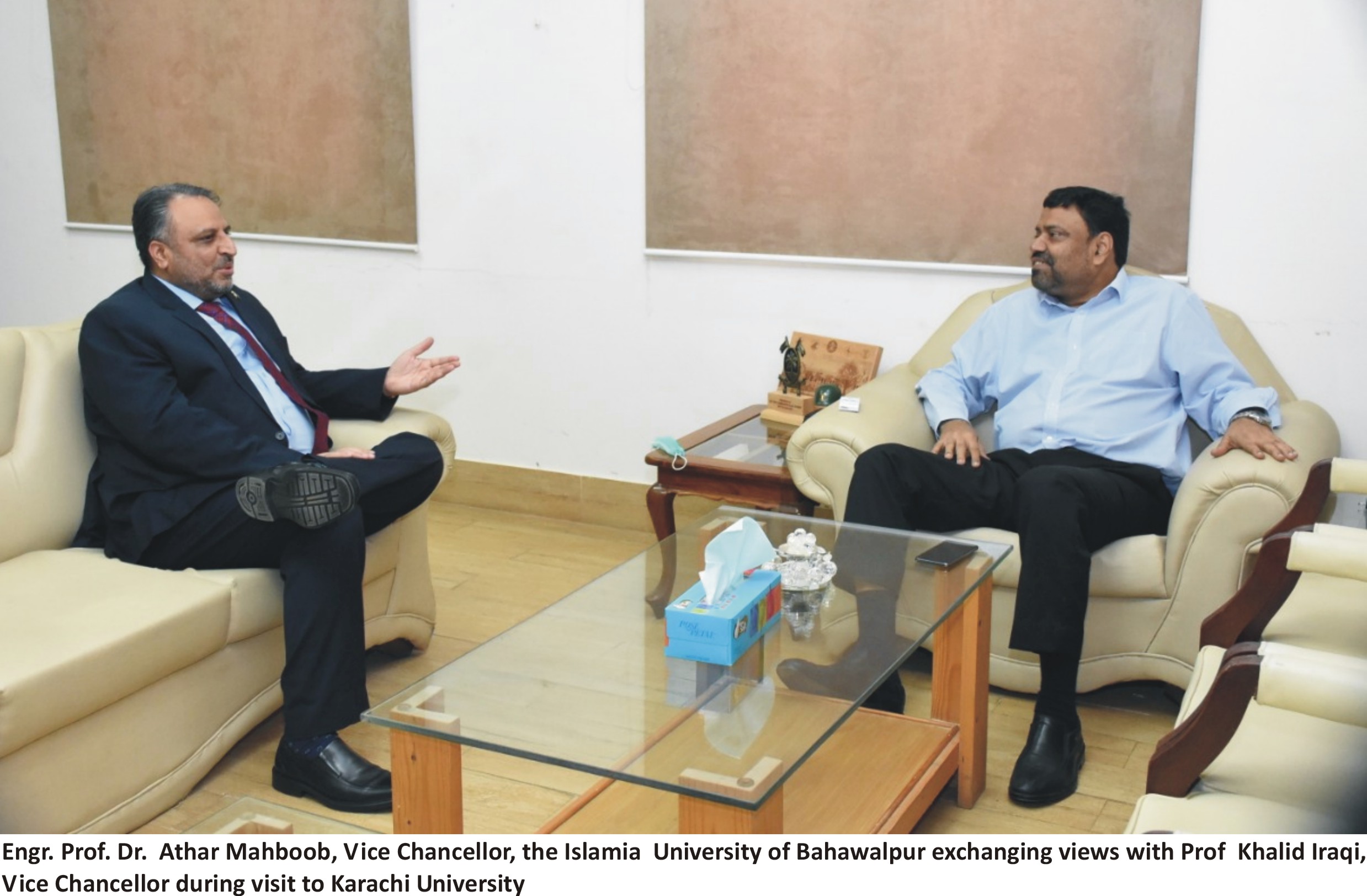 WVC Visit University of Karachi Eng